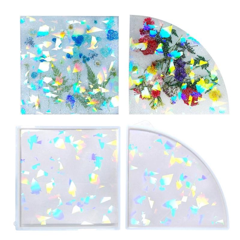 1 Set Vielseitige Silikon-Gussform für Vitrine, modulare Tisch-Bastelformen, Formen, Möbelbau-Werkzeug