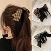 Banana Hair Clips Women Bow Headwear Banana Hairpin Korean Fabric Art Hairgrips Simple Hair Barrettes Headband Headwear