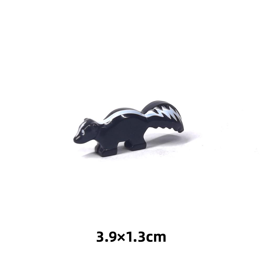 Animal Printed DIY Parts: Goat, Seagull, Penguin, Fish, Sheep - Compatible with MOC Building Block Toys