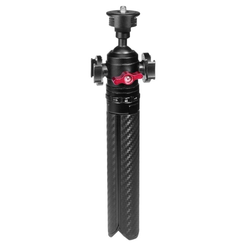 Compactly Aluminum Mini Tripod With Magnetic Base For Smartphones Cameras Action Cameras Stable Desktop Stand 2.5kg Load