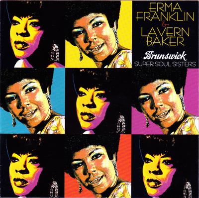 CD ERMA FRANKLIN & LAVERN BAKER - Brunswick's Super Soul Sisters DIAB870 Edsel Records 1998 UK Soul/Funk Used