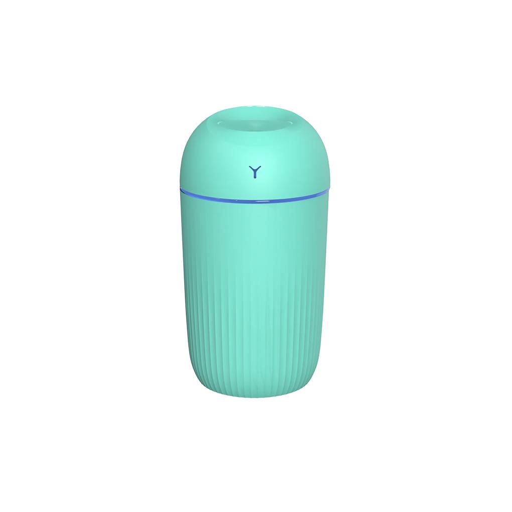 

Аромадиффузор, освежитель воздуха, мини-увлажнитель, ночник, светящийся распылитель тумана, работающий от батареек, офисные и домашние принадлежности зелёный