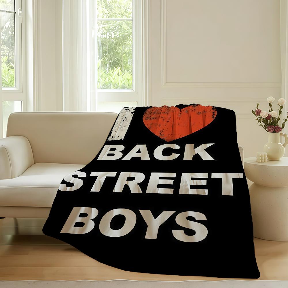 Music group B-Backstreet B-Boys Blanket For Sofa Office Bed Plane Travel Sleep Read Relax Camping Soft And Warm