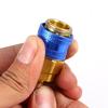 Refrigerant Quick Couplings High and Low Side Brass Adapter Set - Secure Valve Access