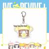 IVE PETIT Jang Wonyoung Liz Kim Autumn Star Kpop Doll Acrylic Keychain Pendant