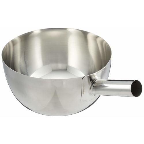 Endo Shoji Commercial Ladle, 21cm, 18-8 Stainless Steel, Made In Japan, AHS02021