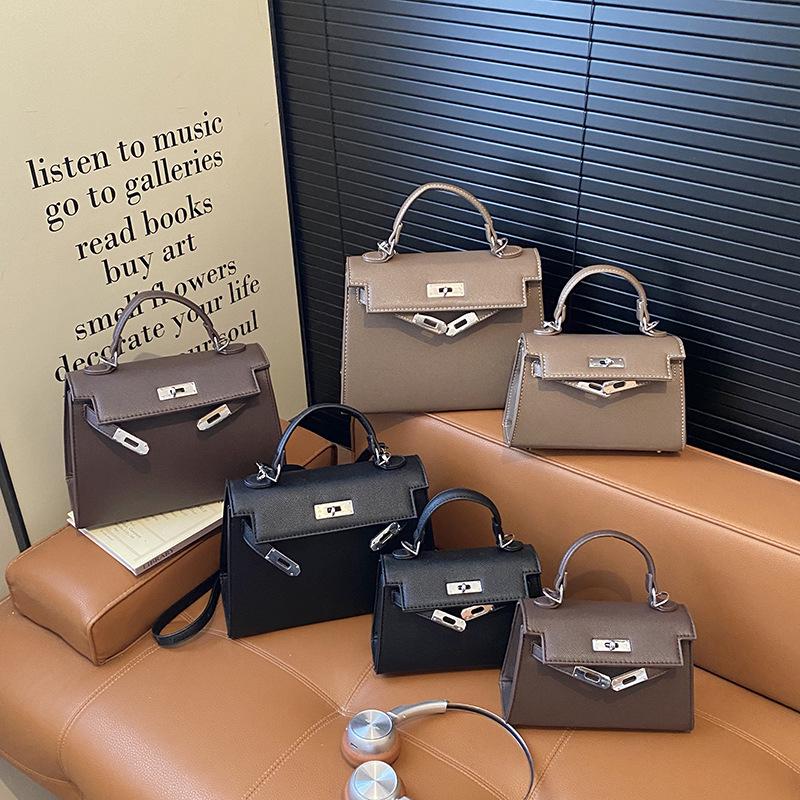 Frühling/Sommer 2025 Damen Luxushandtasche – Kelly-Stil Ein-Schulter Crossbody Kleine Tasche