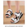 Air Cushioned Sports Sandals, Women's Summer Breathable and Shock-absorbing Fashionable Beach Shoes, Lightweight and Casual Sandals for Outdoor Wear