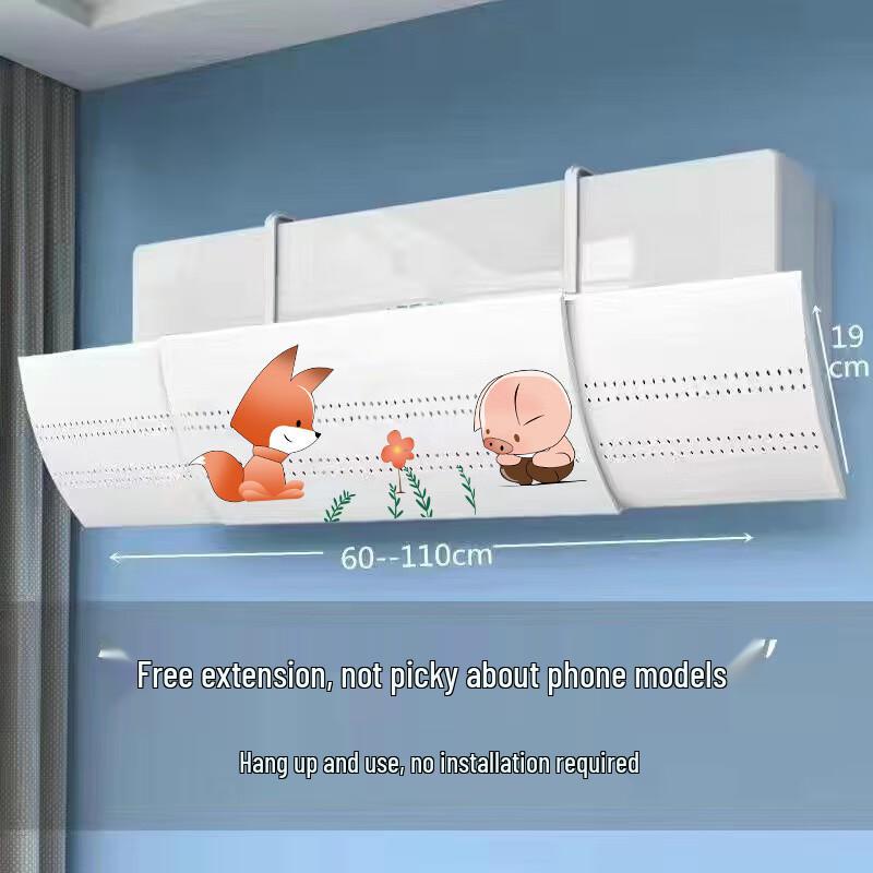 Yuanzu Ret retractable Air Conditioner Deflector 2-Pack