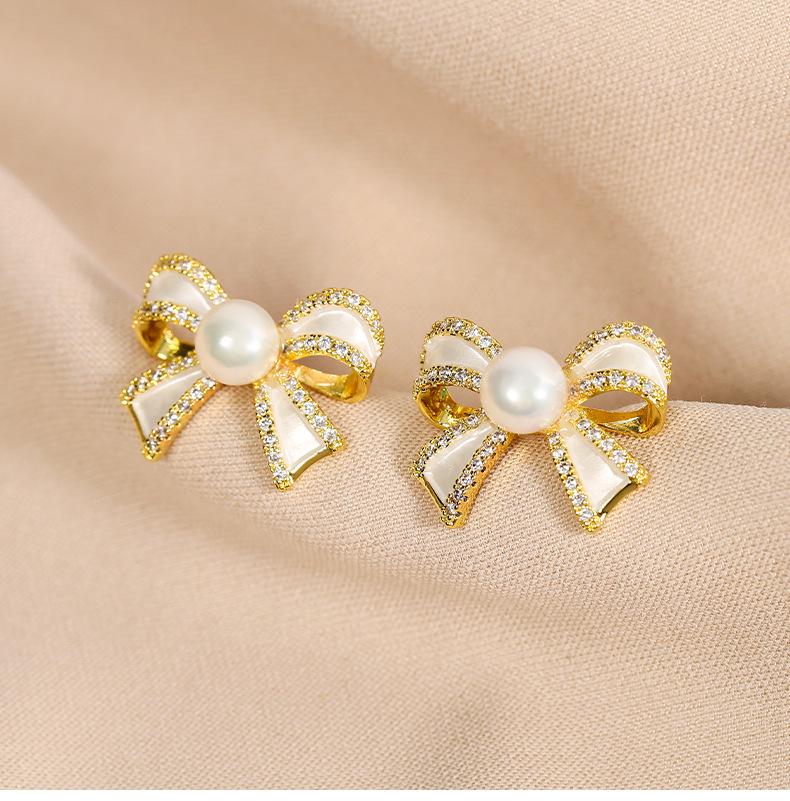 2024 Trendy Sweet & Lovely 925 Silver Needle Stud Earrings - High-End Korean Fashion for Women
