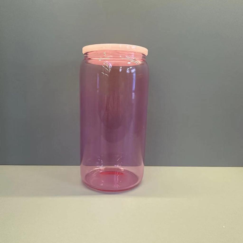 Summer Plastic Straw Cup Solid Color Crushed Ice Cup Student Single-layer Plastic Straw Cup Small Fresh Straw Cover