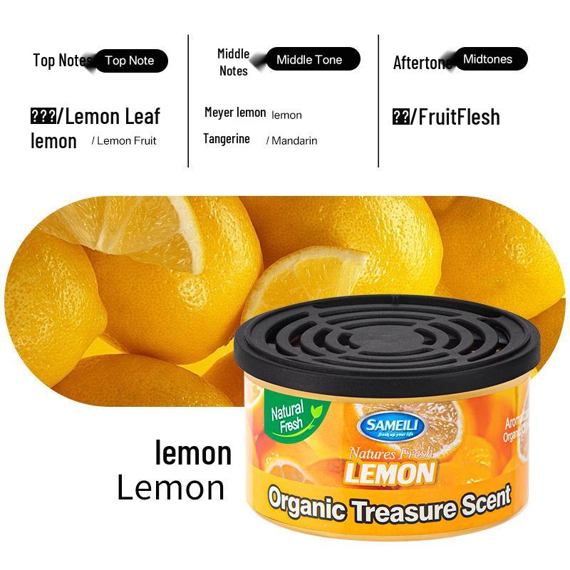 Organic Sandalwood Car Air Freshener - Essential Oil Aromatherapy Wood Deodorizer