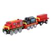 Motorized Action Train Set Magnetic Connection Battery Operated Engine Action Locomotives Train Set