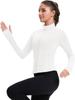 Autumn Slim-Fit Stand-Collar Yoga Jacket, Zip-Up Long-Sleeved Fitness Top