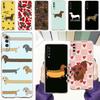 Phone Case For Samsung A56 A36 A26 A24 A16 A14 A12 A32 A50 A70 A20E A22 A40 A34 A54 A42 A52 5G A06 Cover Cute Dachshund Bulldog