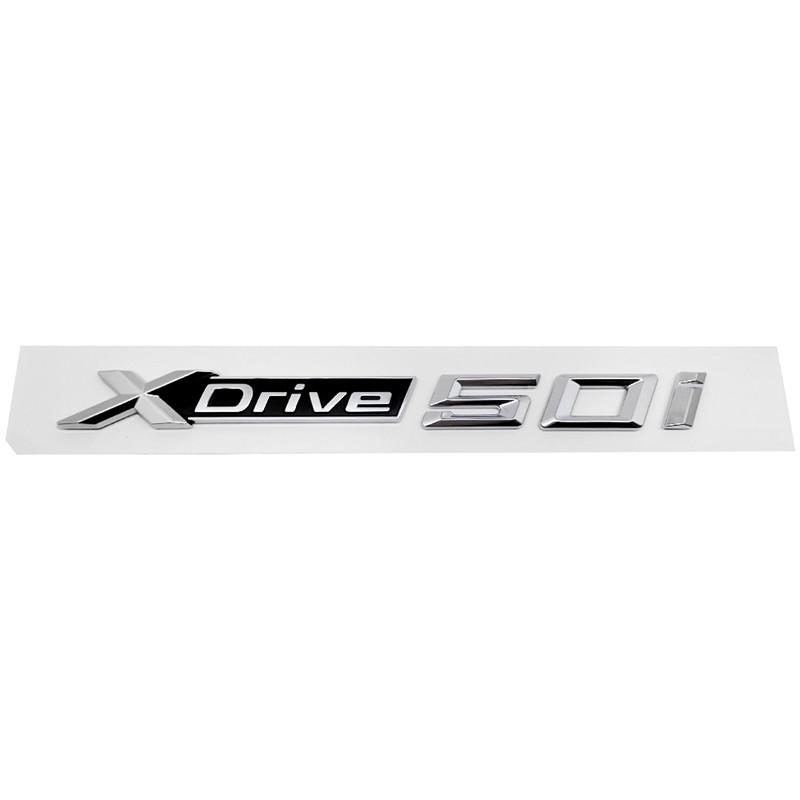 Car Body Trunk Emblem Sticker Xdrive 18i 20i 23i 25i 28i 30i 35i 40i 45i 48i 50i 55i Badge for BMW E90 F39 E46 E60 F10 X3 X5 X6