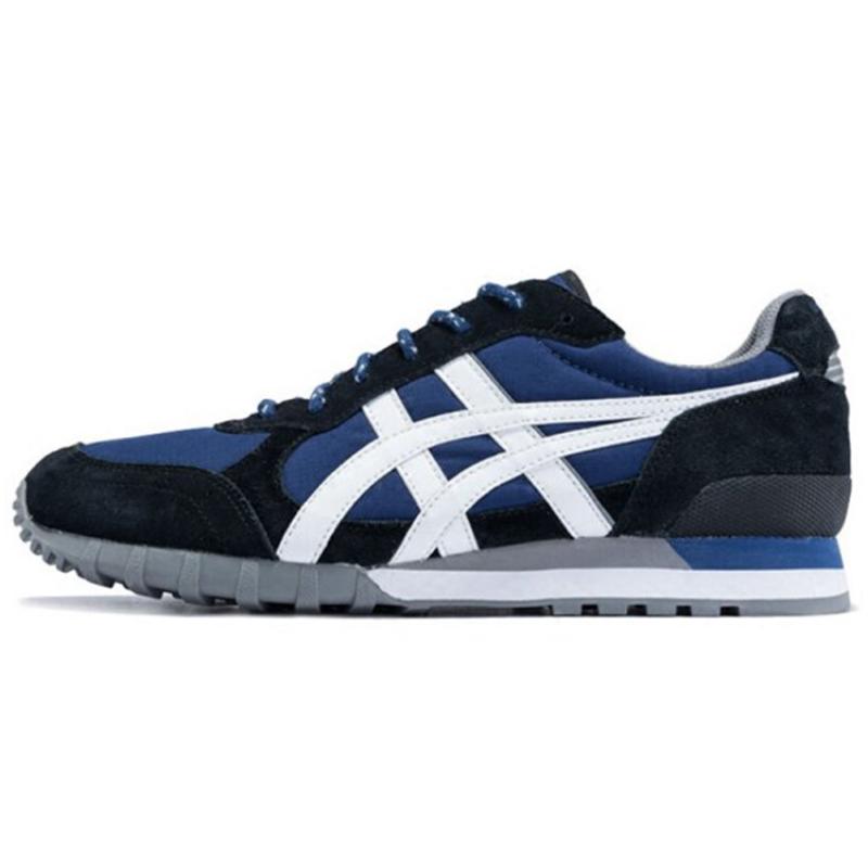 Onitsuka Tiger Colorado Eighty Five Running Shoes Unisex Low top Black/Blue/White Sneakers D7K3N-4901