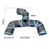 Blue Black Cat Tunnel Toy Foldable Play Tube Fun Pop-Up Hideaway Interactive Chase Game Durable Pet Playhouse for Indoor Kittens