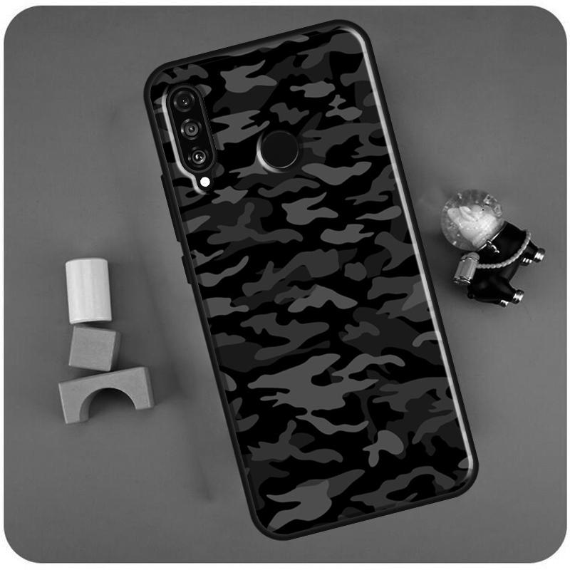 

Black Night Camo Camouflage For Huawei Nova 10 9 SE 3i 7i 8i 11i 12i Y60 Y61 Y70 Y72 Y73 Y90 Y91 P20 P30 P40 Lite Case Huawei Nova Y61