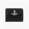 Vivienne Westwood 5115002uw S000d N403 Vegan Bio Green Grain Flap Small Bifold Wallet
