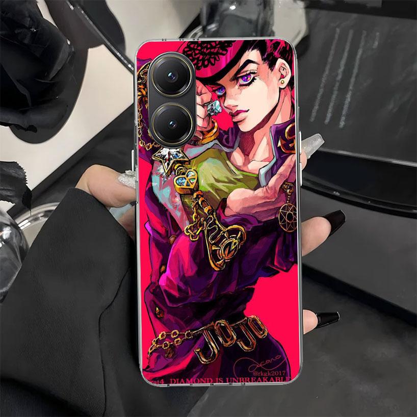 JoJo Bizarre Adventure Anime Phone Case for Xiaomi Poco X7 X6 X5 X3 Pro X4 Nfc F7 Ultra F6 F5 F4 Gt M6 M5S M4 M3 Soft Silicone C