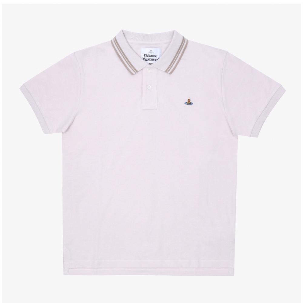 Vivienne Westwood Men Orb Logo Classic Polo Shirt 2h01000u