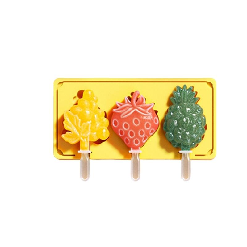 

Silicone Popsicles Molds Ice Cream Accessaries Ice Cream Box for Hand-Making