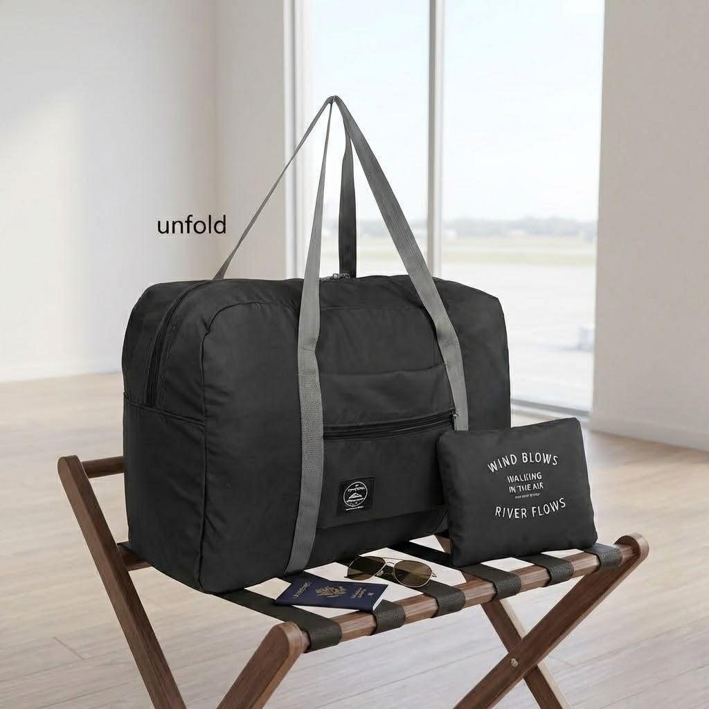 

Large Capacity Travel Bag Duffle Bag for Men Women Sports Handbag Weekend Overnight Travel Carry On Bag Gym Bag Sports Tote чёрный