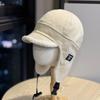 Velvet Winter Lei Feng Hat for Men and Women Outdoor Cycling Cold and Warm Ear Protection Hat Versatile Skiing Pilot Hat