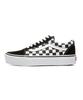 Old Skool Platform  Checkerboard  Black White Vn0a3b3uhrk1