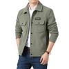 Corduroy Jacket Men's Spring and Autumn New Jacket 2025 Business Casual Youth Versatile Top Clothing Men's Trend Brand