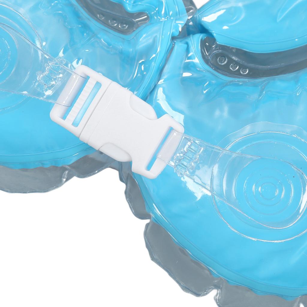 Baby Swimming   Thicken Inflatable Prevent   Lkage Baby Swimming Gr with Bells for Newborn Blue