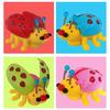Electric Ladybug Toys Gentle Music Corrosion Resistant Broken-proof Brain Development Educational Ladybug Toy for Kids