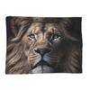 Lion Colourful Painting Blanket Soft Warm Flannel Throw Blanket Bedspread for Bed Living room Picnic Travel Home Sofa