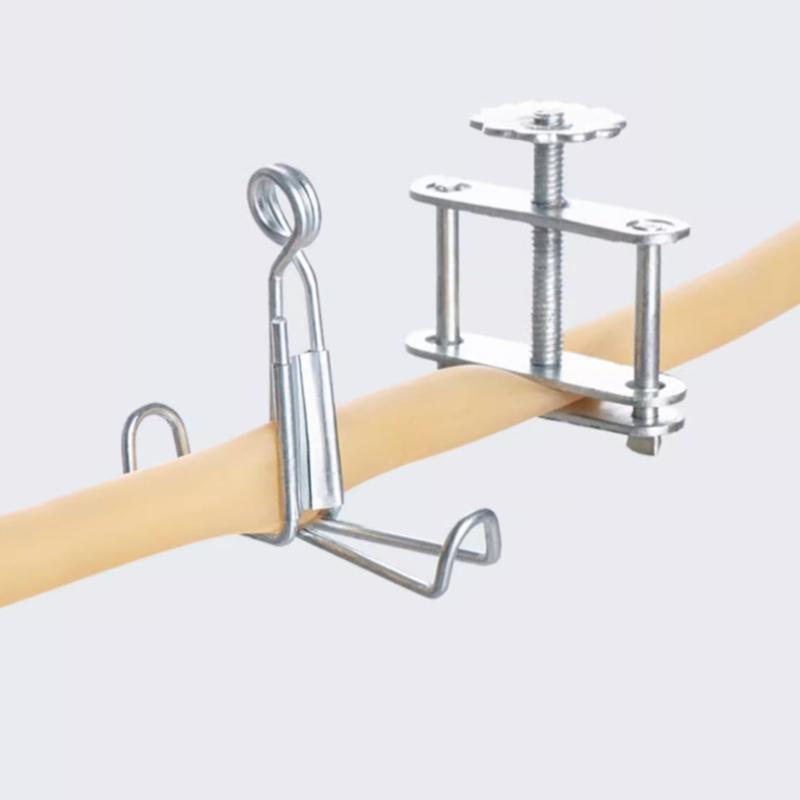 10Pcs Adjustable Metal Water Pipe Hose Clip Tube Clamps Leakproof Screw Clamps Spring Clamps For School Laboratory Tube