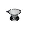 Cone Coffee Filter Holder 304 Stainless Steel Double-layer Coffee Drip Filtration Rack Reusable No Filter Paper Kitchen Gadgets