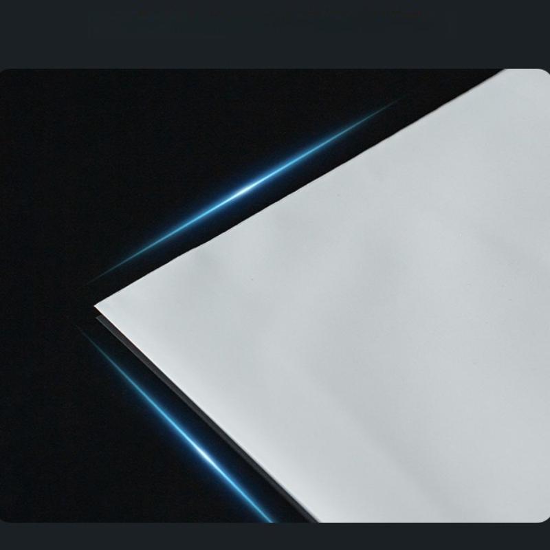 White Translucent Packaging Plastic Bag Remote Control Charger Dust Proof Film Sack Product Data Cable Storage CPE Frosted Self-adhesive Pouchs