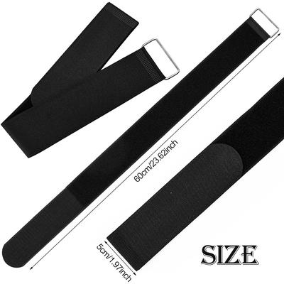 New 6pcs Adjustable Pedal Straps for Leg Training Exerciser Fitness Strap