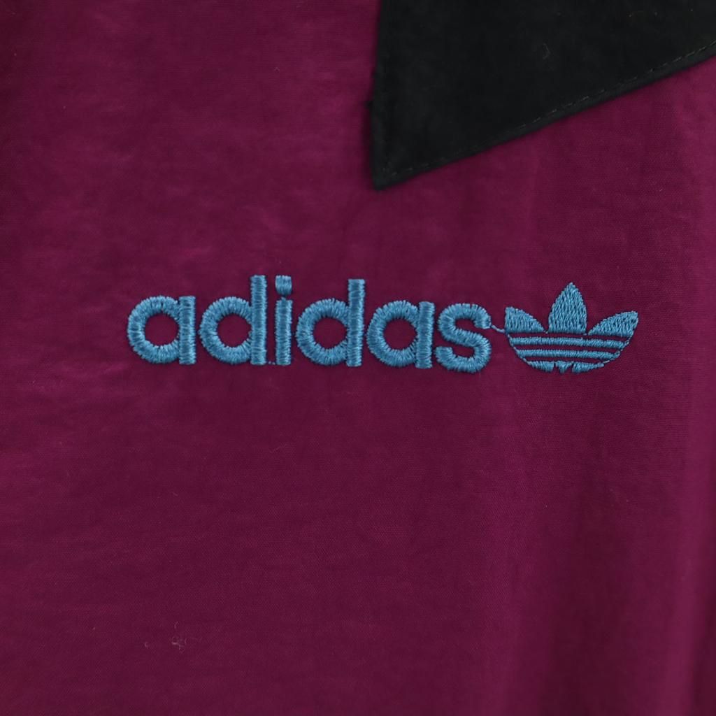 adidas 80s vintage Nylon jacket M purple Men's Used