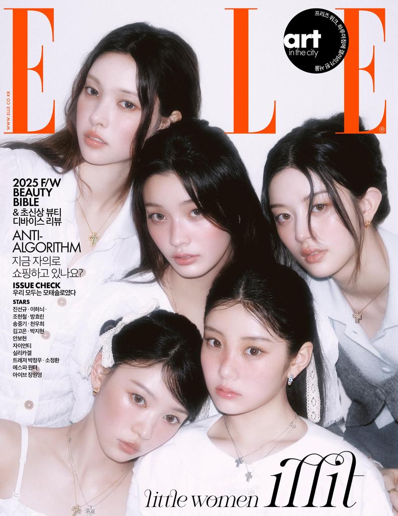 Elle Korea 2025 SEPTEMBER ILLIT Jang Won-young TREASURE’s JEONGWOO & JUNGHWAN