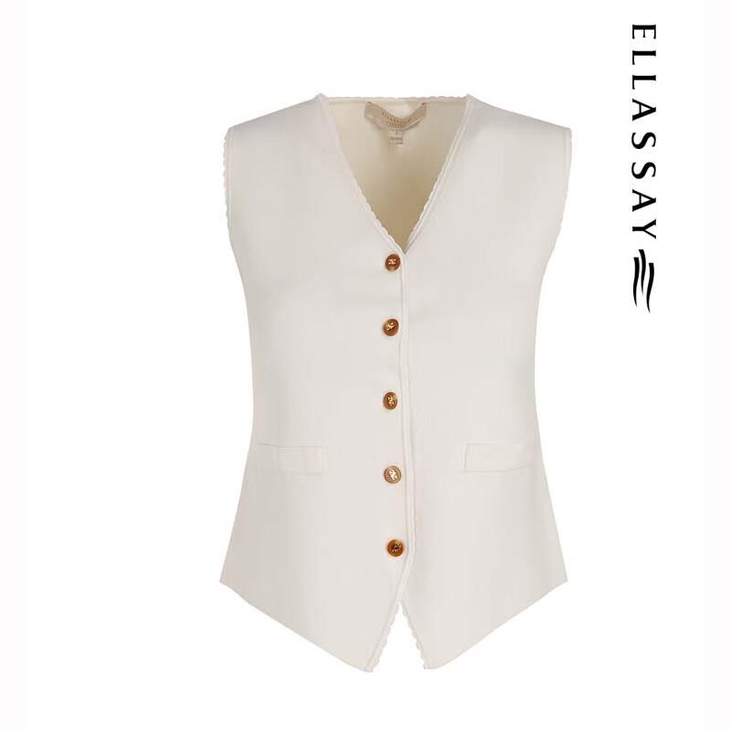 ELLASSAY Women s Knit Vest S