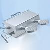 Adjustable Sliding Window Lock Stopper Aluminum Alloy Sliding Window Locks Free Punch Security Window Lock Baby Child Protection