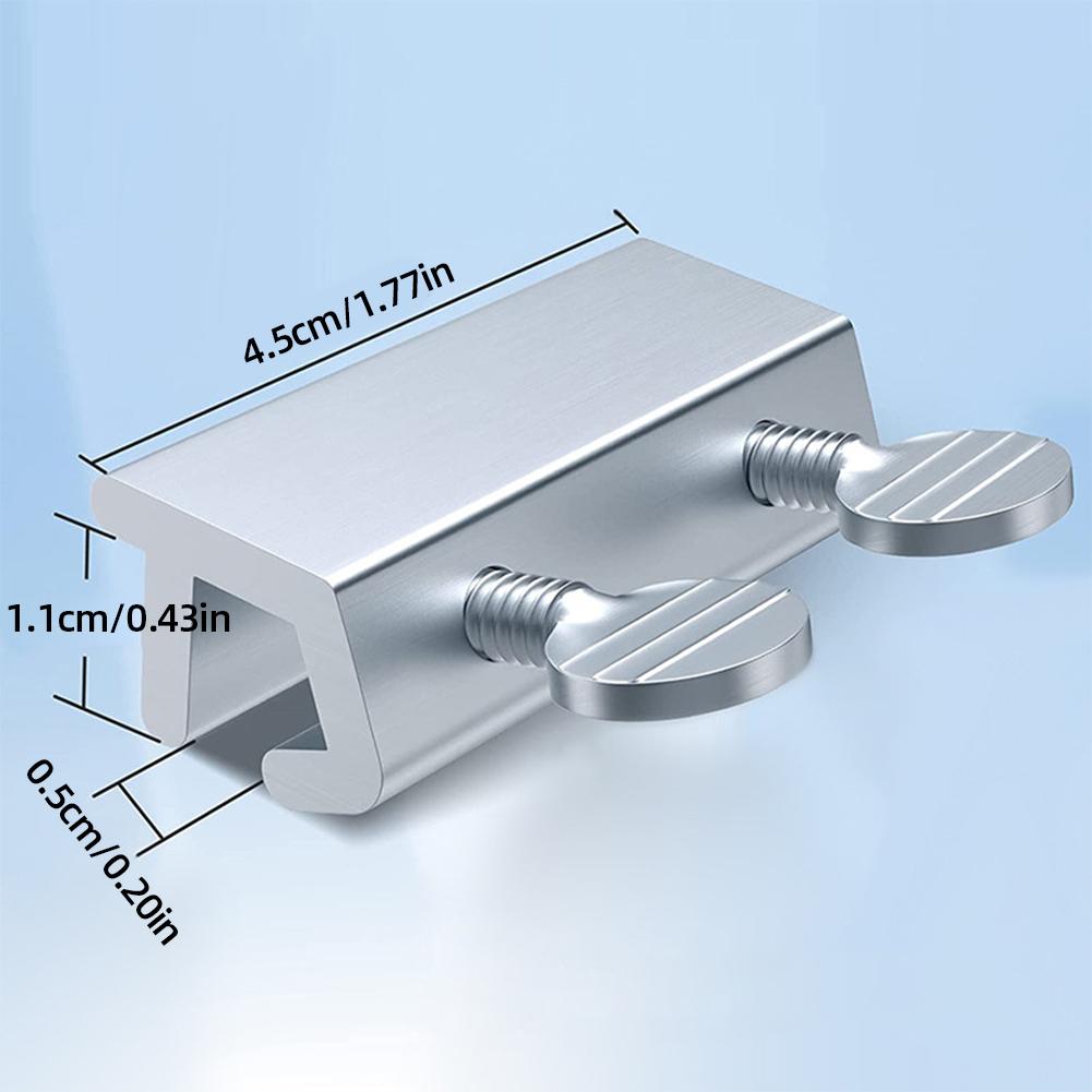Adjustable Sliding Window Lock Stopper Aluminum Alloy Sliding Window Locks Free Punch Security Window Lock Baby Child Protection
