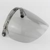 Universal Open Face Retro Helmet Visor Odorless Lens 3-snap Shield Visor Design