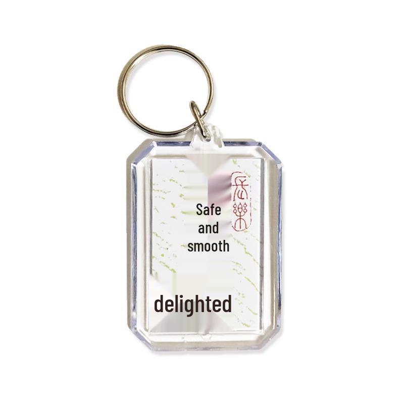 Sunflower Gold Keychain Pendant: Inspirational Graduation Gift for Exams