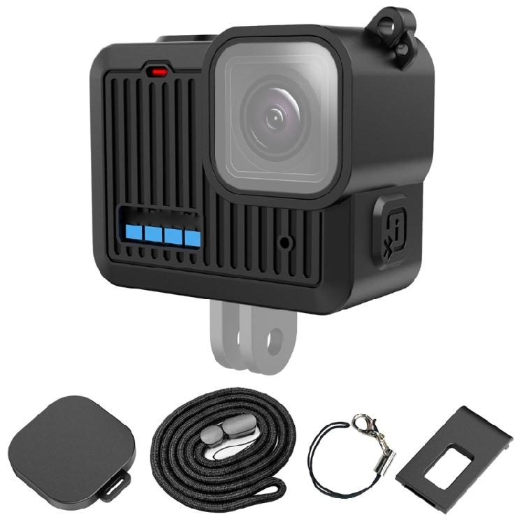 Silicone Case Kit for  Camera  NonSlip Case With Carrying Lanyard Battery Side Cover Full Coverage Housing
