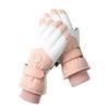 Ski Gloves for Men and Women Outdoor Cycling  Touch Screen  Warm  Fleece and Thickened Gloves  Waterproof and Anti Slip