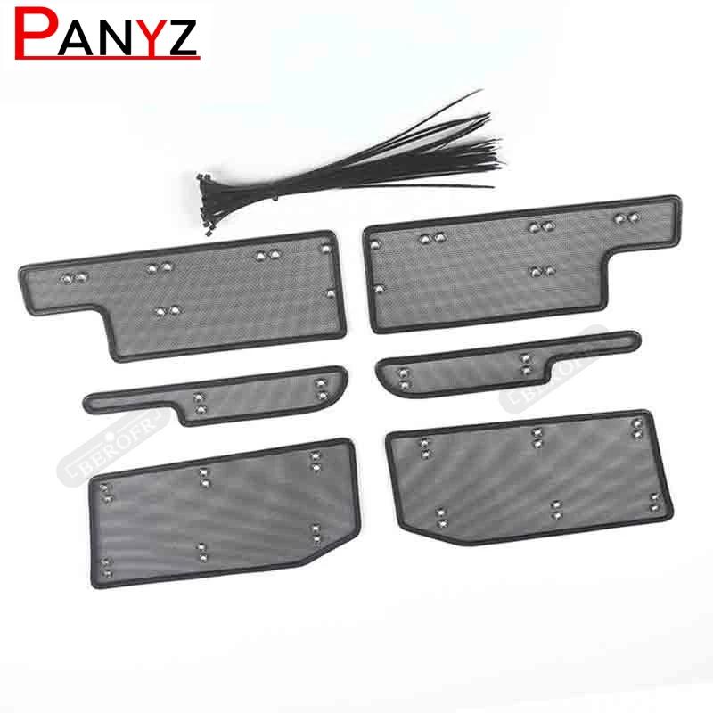 - For Toyota Alphard Vellfire30 Car ect-Proof Grille Net Mosquito-Proof Water Tank Middle Net Front Face Modification For alphard 19-21