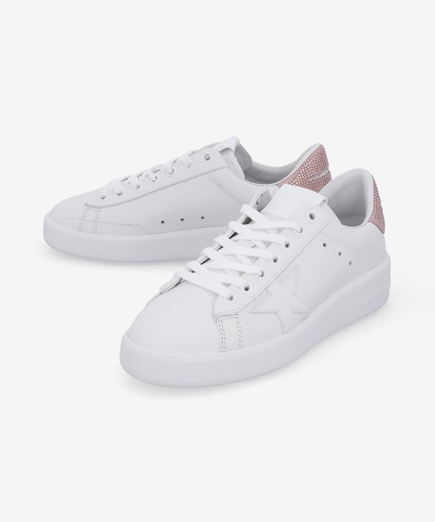 GOLDEN GOOSE Pure Star Moonlight Star Sneakers - Optic White / Gwf00197F00651212108