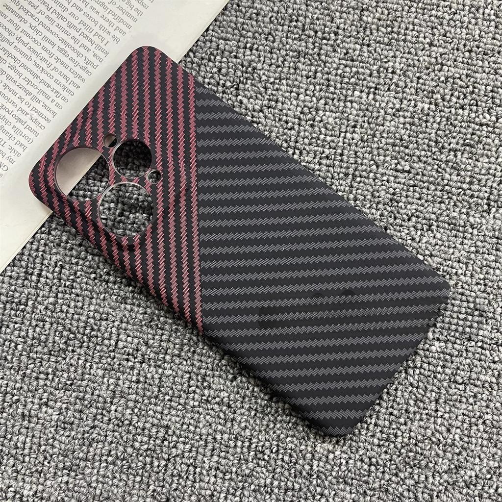 Case For Realme 15 Pro Matte Hard Carbon Fiber Texture Pattern UltraThin Shockproof Phone Cover For Realme 15Pro 5G Shell Bumper